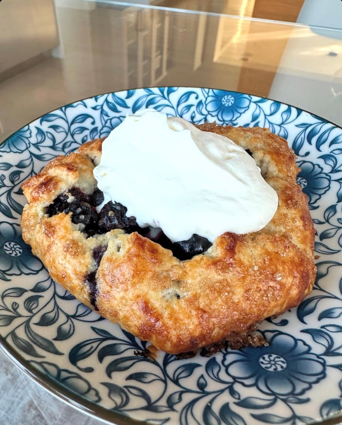 Blueberry Cherry Galettes