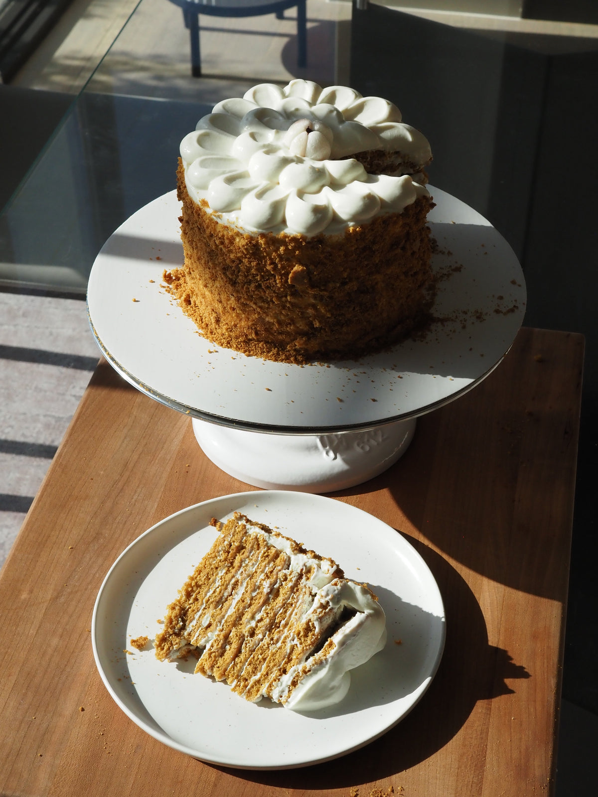 Russian Honey Cake (Medovik)