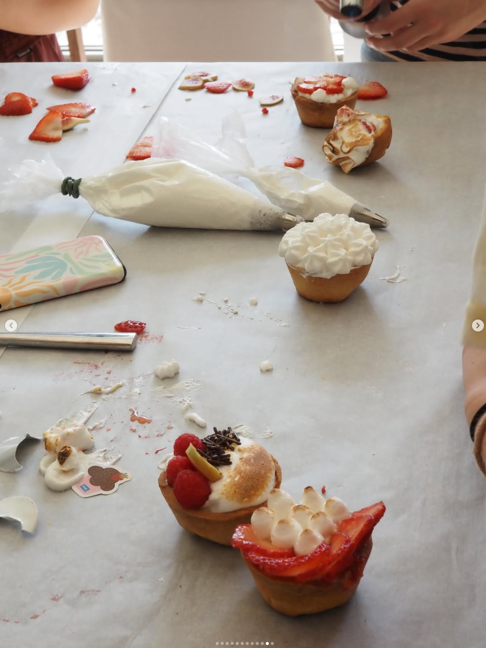 Baking with friends!